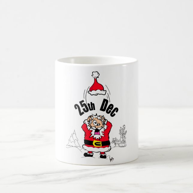 Tasse betontes Weihnachten-Weihnachten 2015 (Mittel)