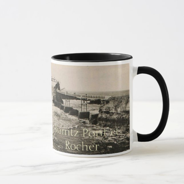 Tasse Biarritz Pont et Rocher (Droite)