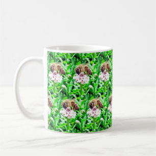 Tasse - Bienenmosaikmuster