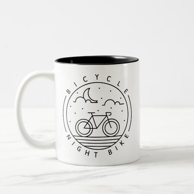 Tasse | Bike-Tasse | Radfahren-Tasse | Radfahrer (Links)
