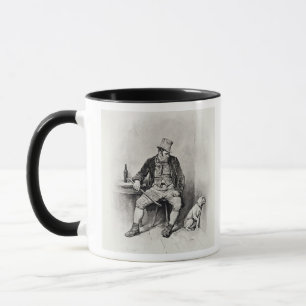 Tasse Bill Sykes et son chien, de 'Charles Dickens : UN