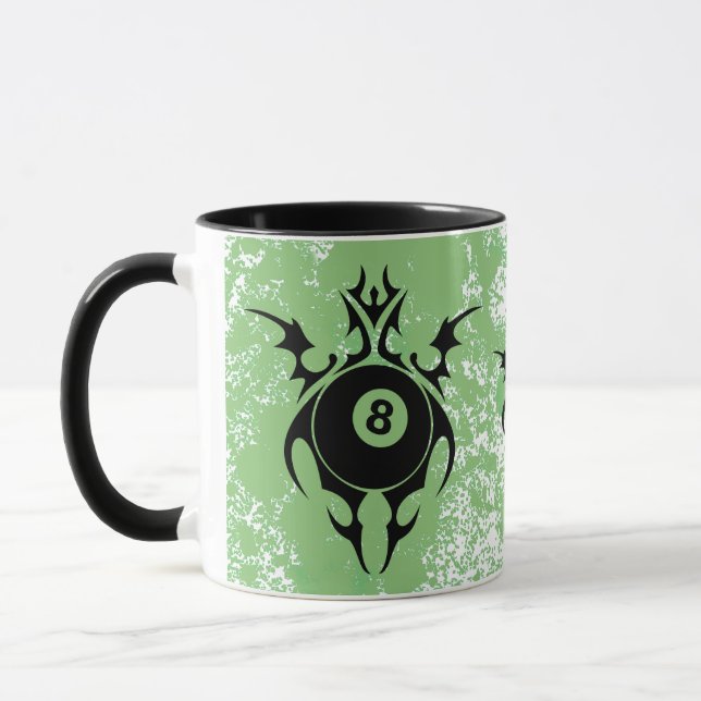 Tasse billard. tribal. (Gauche)