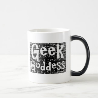 Tasse binaire de déesse de geek