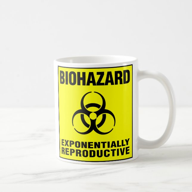 Tasse "BIOGEFÄHRDUNG" (Rechts)