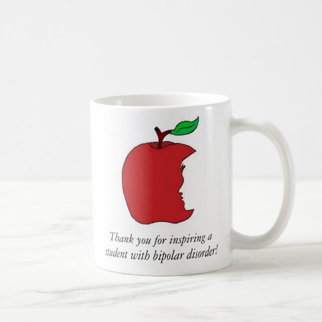 Tasse bipolaire d'appréciation de professeur de (Droite)