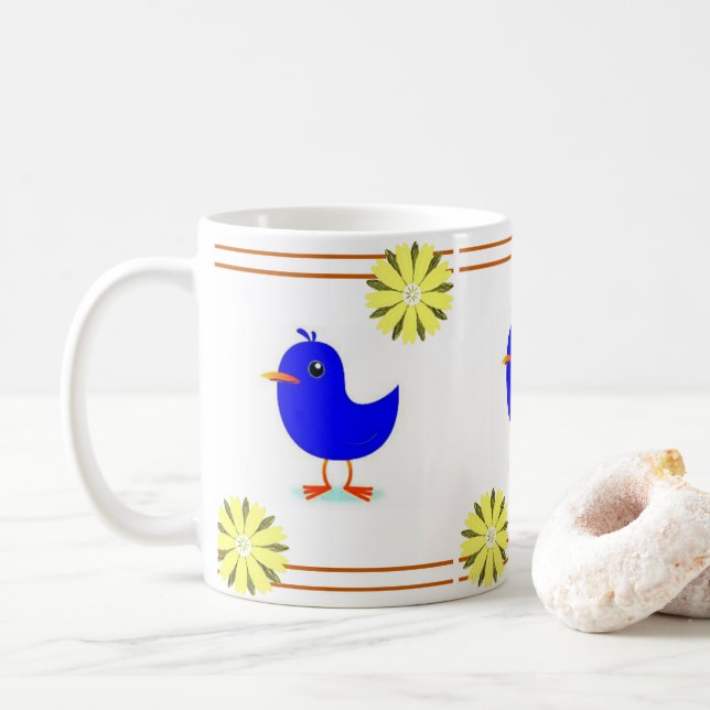 Tasse Bird (Mit Donut)