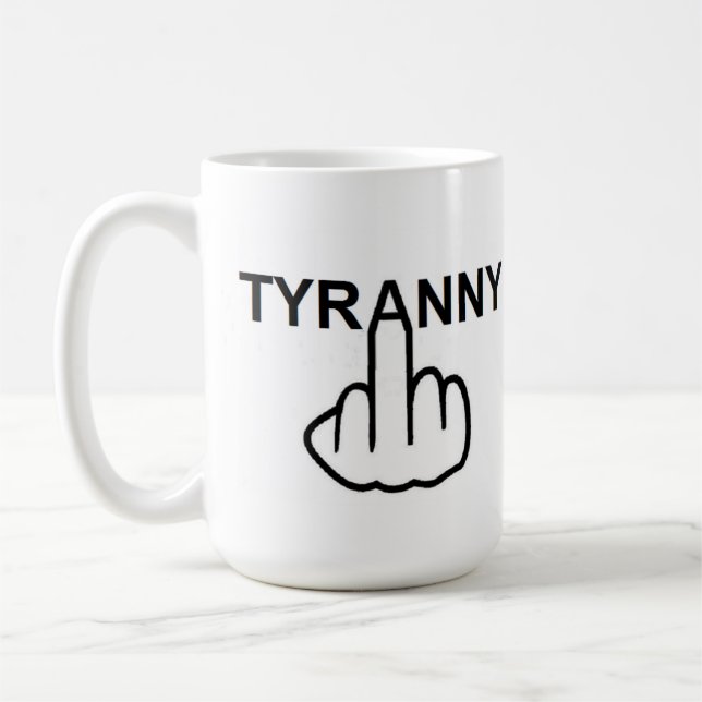 Tasse Bird Drehe böse Tyrannei (Links)