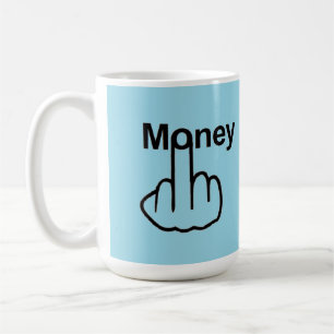 Tasse Bird Drehend Geld Gedreht