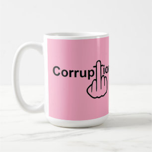 Tasse Bird Drehend Korruption Ist zum Kotzen