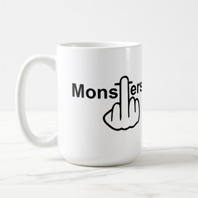Tasse Bird Drehend Monster Gedreht (Links)