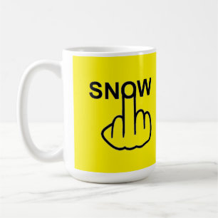 Tasse Bird Drehend Schnee Gedreht