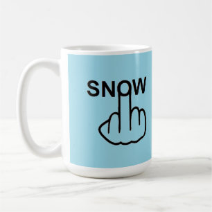 Tasse Bird Drehend Schnee Gedreht