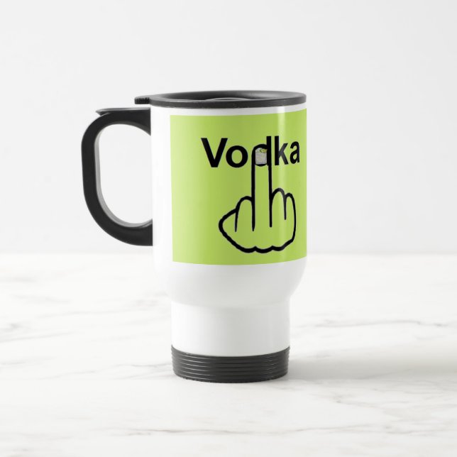 Tasse Bird Drehend Wodka Gedreht (Links)