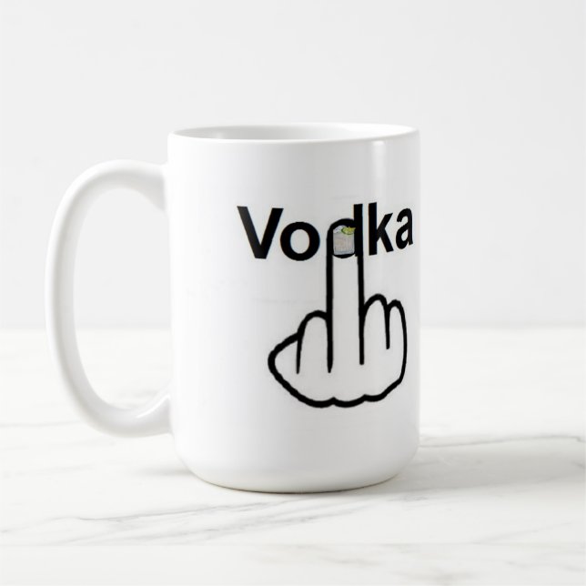 Tasse Bird Drehend Wodka Gedreht (Links)