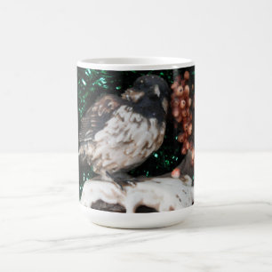 Tasse Bird Winter Szene