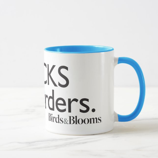 Tasse Birders d'amour de poussins (Droite)