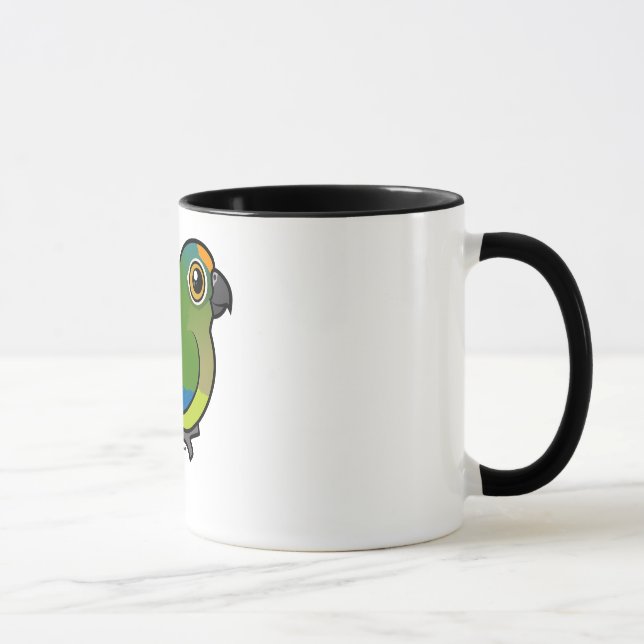 Tasse Birdorable Pêche-a affronté la perruche (Droite)