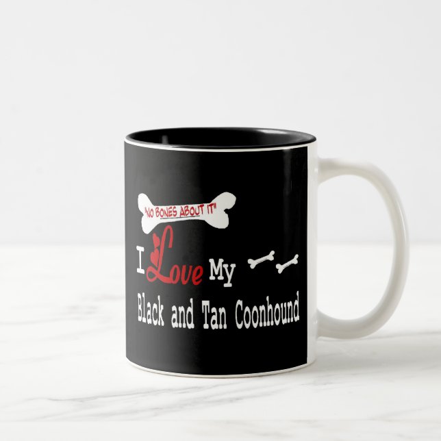 Tasse Black and Tan Coonhound (I Liebe) (Rechts)