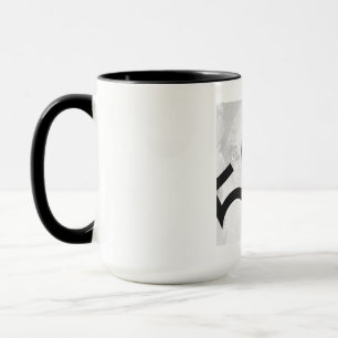 Tasse Blanc 50 Décennie Anniversaire