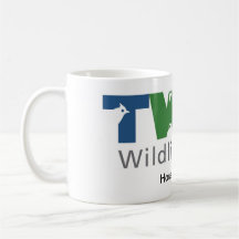 Tasse blanche avec le logo