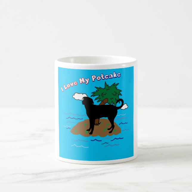 tasse blanche classique de 11 onces (Centre)