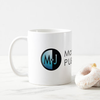 Tasse blanche classique de Morgan James