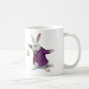 Tasse blanche de lapin