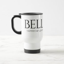 Tasse blanche de voyage de Bellame