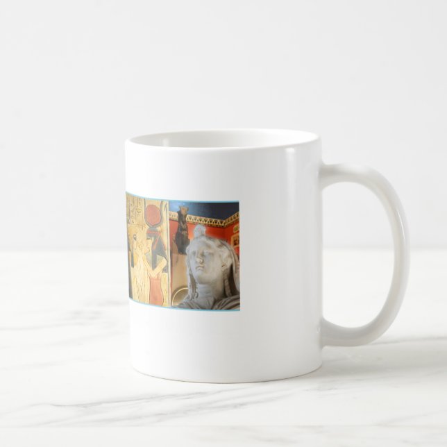 Tasse blanche d'Isiopolis (11 onces) (Droite)