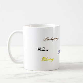 Tasse blanche universelle classique de 330 ml