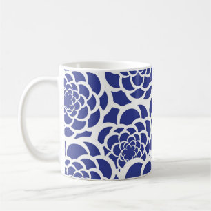 Tasse Blau und Weiß