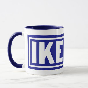 Tasse Bleu Ike 1952