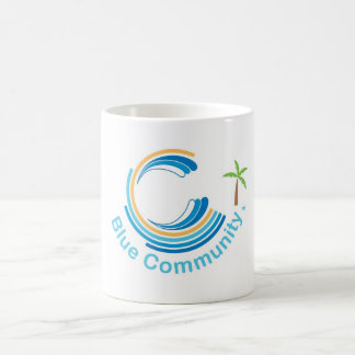 Tasse bleue de Commiunity