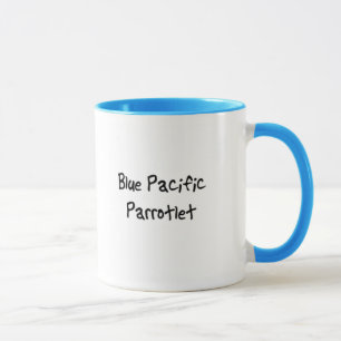 Tasse bleue de Parrotlet