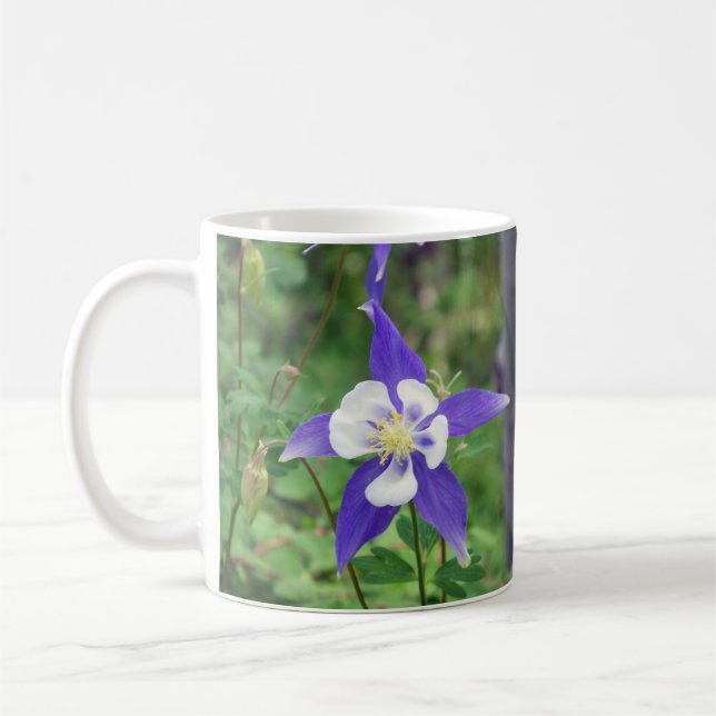 Tasse bleue du Colorado Columbine (Gauche)
