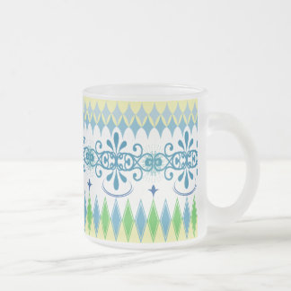 Tasse bleue ethnique 02