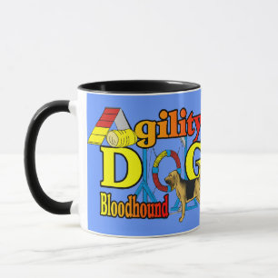Tasse Bloodhound Agility Cadeaux