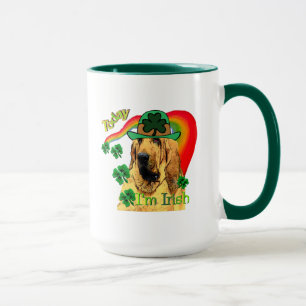 Tasse Bloodhound st patrick