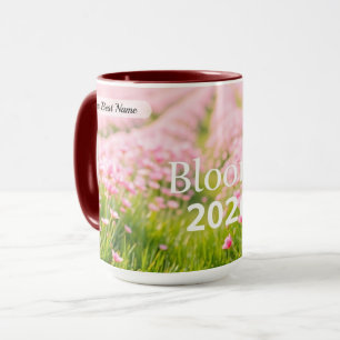 Tasse Bloom Swirl Personnalisée
