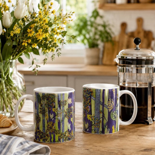 Tasse Blue Forest 2 (Créateur téléchargé)