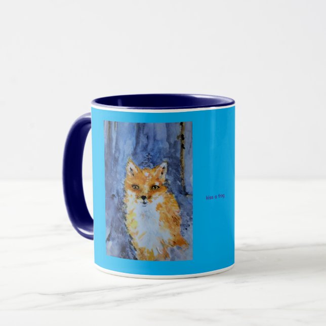 Tasse Blue Fox (Devant gauche)