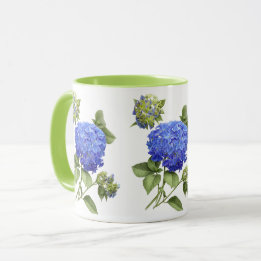 Tasse Blue Hydrangeas