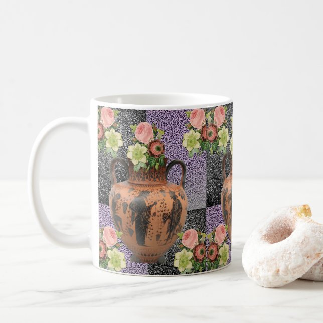 Tasse Blume (Mit Donut)