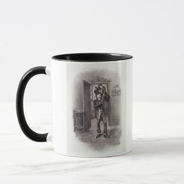 Tasse Bob Cratchit et Tim minuscule, de 'Charles Dickens (Gauche)