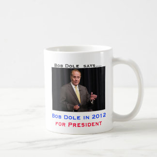 Tasse Bob Dole im Jahre 2012
