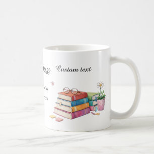 Tasse Bonheur est une tasse de café et un bon livr