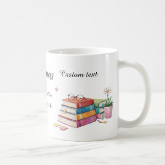Tasse Bonheur est une tasse de café et un bon livr