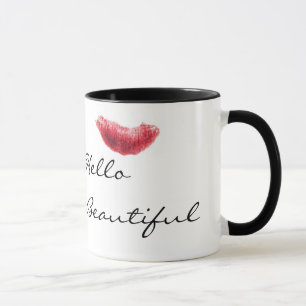 Tasse bonjour beau