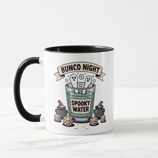 Tasse Boozy Ghosts Halloween - Niedlich, Trinken (Links)