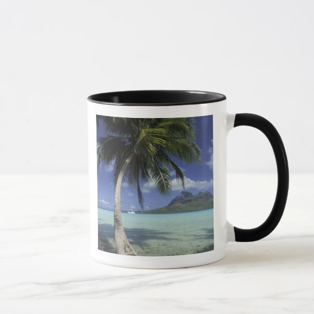 Tasse Bora Bora, Polynésie française Mt Otemanu vu (Droite)